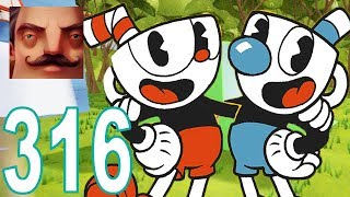 Hello Neighbor - My New Neighbor Cuphead Act 1 Gameplay Walkthrough Part 316