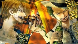 Sanji x Zoro (SanZo) Under Bar (Yaoi Español) Parte 2
