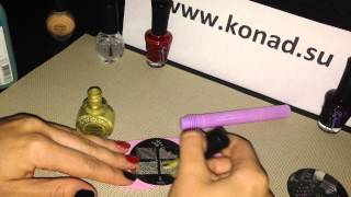 konad nail art роспись ногтей хохлома