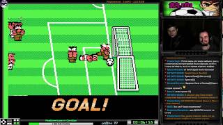Goal 3 прохождение в 2-ем [hard] | Игра на (Dendy, Nes, Famicom, 8 bit) 1993 Стрим HD [RUS]