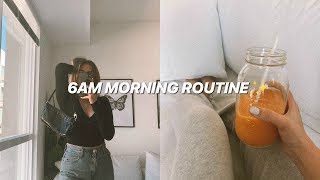 6AM MORNING ROUTINE (relaxing & healthy habits)