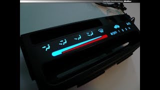 Не работают скорости печки Civic EG EJ1. Civic EG блок управления печкой