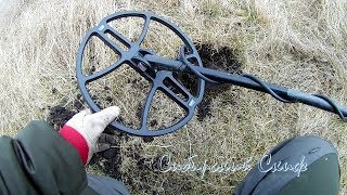 Поиск Царских Монет Металлоискателем X-Terra 705 с катушкой Magic Lab 13" дюймов 7.5 кГц