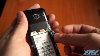 Как вставить SIM-карту в Keneksi K5 (XDRV.RU)
