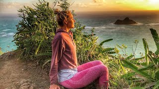 Hawaii Oahu. Lanikai Pillbox Hike December 2019. Breathtaking views in all directions.