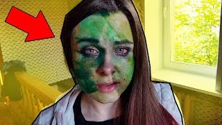 ЗЕЛЕНКА НА ЛИЦО ПРАНК / ДЕВУШКА НЕ МОЖЕТ ОТМЫТЬ 24 ЧАСА / ВЕСЕЛЫЙ ПРАНК НАД ДЕВУШКОЙ
