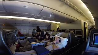 Boarding United Flight 888, a Boeing 777 200 from SFO to PEK