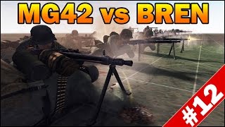 MG42 vs BREN - Men of War Assault Squad 2 - RobZ Realism Mod - Mini Scenario #12