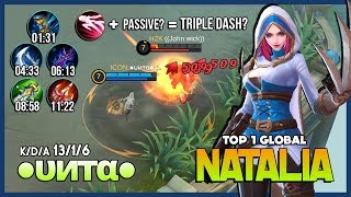 Rework? Nerf? Buff? Whatever! I Still Behind You! ●υитα● Top 1 Global Natalia ~ Mobile Legends