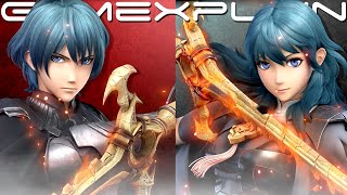 5 Minutes of Byleth Gameplay on Garreg Mach Monastery in Smash Bros. Ultimate! (+ All 4 Locations)