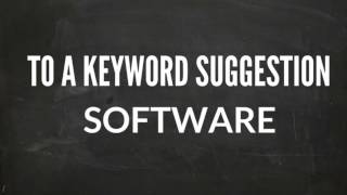 Keyword Suggestion Tool Free Download Optional upgrade for Resale Rights