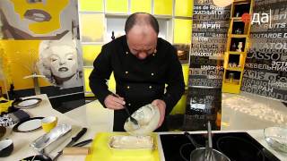 Кейк из спаржи и сыра