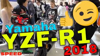 #motoblog #Yamaha YZF- #R1 2018 первый взгляд на #Спортбайк Конторы ямаха покупка мотоцикла