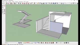 Como construir escada de concreto armado em L