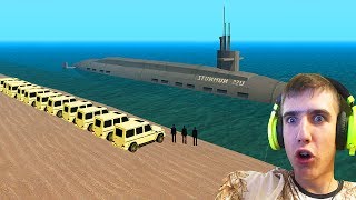 МЫ ОТВОЕВАЛИ ПОДВОДНУЮ ЛОДКУ! - SAMP + ВЕБКА