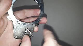 Russian Czech Style BRS-2 Chain link Handcuffs