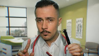 АСМР Доктор Жерар Проведёт Тебе ЛОР Осмотр | ASMR French Doctor