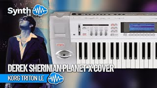 DEREK SHERINIAN PLANET X COVER | KORG TRITON LE