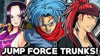 TRUNKS IS COMING TO JUMP FORCE! Jump Force Trunks, Renji Abarai, & Boa Hancock Character LEAK!