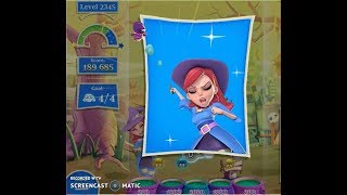 Bubble Witch 2 -- Level 2345 -- NO BOOSTERS