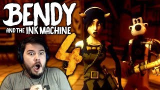 THIS CHAPTER IS CRAZY!! | Bendy and the Ink Machine (Chapter 4 ENDING)