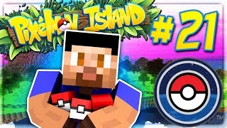 FIRST GYM BATTLE! - PIXELMON ISLAND S2 #21 (Minecraft Pokemon Mod)