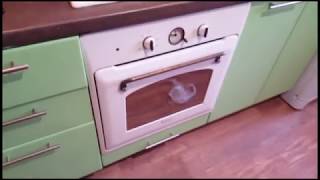 Как снять дверцу с духовки Ariston