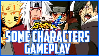 Naruto Storm 4 Characters Gameplay|Naruto Storm 4 Zetsu Obito,Naruto,Hashirama,Lee Gameplay/Moveset