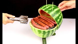 SMART WATERMELON BARBECUE MAKING
