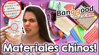 MATERIALES de arte CHINOS Banggood!! *¿REALMENTE SIRVEN?* ☻ Martes con Barbs!