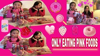 ONLY PINK FOODS CHALLENGE-COLLAB ??
