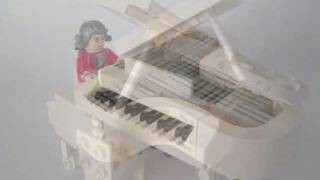 How to make Lego White Grand Piano
