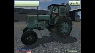 Скачать бесплатно Мод Русского трактора Т 40 для игры фермер симулятор Farming Simulator 2013