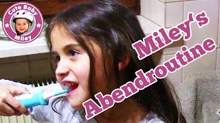 Mileys ABENDROUTINE - CuteBabyMiley - Kanal für Kinder