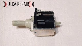 ulka pump repair clean test , réparation nettoyage teste pompe ulka