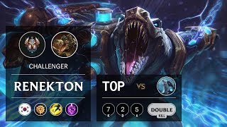 Renekton Top vs Volibear - KR Challenger Patch 9.12