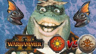 Lizardmen vs Norsca | DINOMITE - Total War Warhammer 2