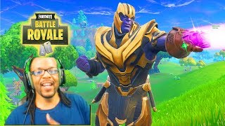 I DESTROYED THANOS IN A 1v1...TWICE - Fortnite Daryus P