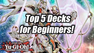 Yu-Gi-Oh! Top 5 Decks for Beginners!