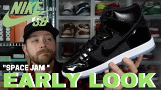 A SORT OF EARLY LOOK AT THE NIKE DUNK HIGH SB "SPACE JAM"!!!