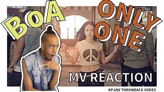 BOA (보아) - ONLY ONE MV REACTION | THROWBACK SERIES | KPJAW