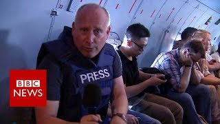 A guided tour around Syria with the Russian army - BBC News