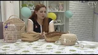 Мастер-класс по плетению из бумажной лозы от Екатерины Наукович