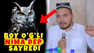 Шукурулло домла | Бой ўгли нима деп сайреди?