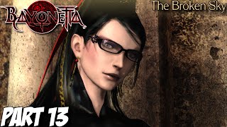 Bayonetta Gameplay Walkthrough Part 13 - The Broken Sky - Wii U