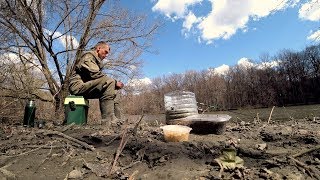 Рыбалка на донку (фидер) весной . Ловля плотвы. Рыбалка 2018.