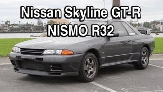 Nissan Skyline GT-R NISMO R32 Show or Display import to USA