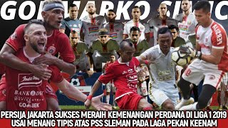 BERITA PERSIJA HARI INI - Akhirnya Marko Simic Beri Kemenangan Perdana Persija, Gol Ke PSS Sleman