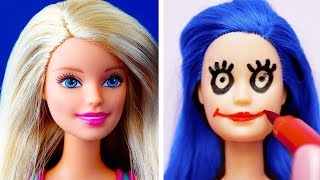 ASTUCES DINGUES POUR BARBIE QUE TU DOIS ESSAYER || ASTUCES JOUETS AMUSANTES