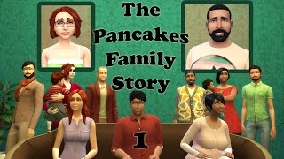 The Sims 4 Machinima | The Pancakes Family Story | Part 1 | Beginning | Начало истории Боба и Элизы